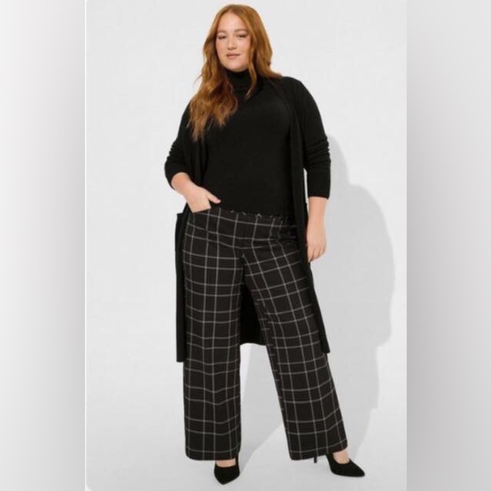 Pull On Pixie Wide Leg Studio Luxe Ponte Pant - Size 1S - NWT
